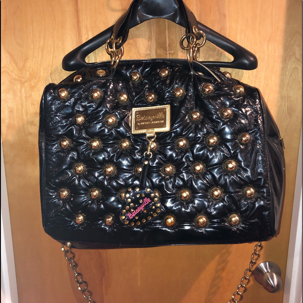 Betsy Johnson XL Betsyville Embellished Weekender